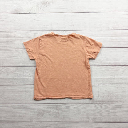 Zara Kids Grow Too Fast Graphic T-Shirt Short Sleeve Casual 4-5