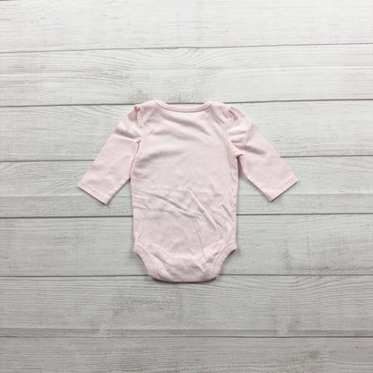 Disney Jumping Beans Baby Thumper Bunny Pink Long Sleeve Bodysuit 0-3 Months