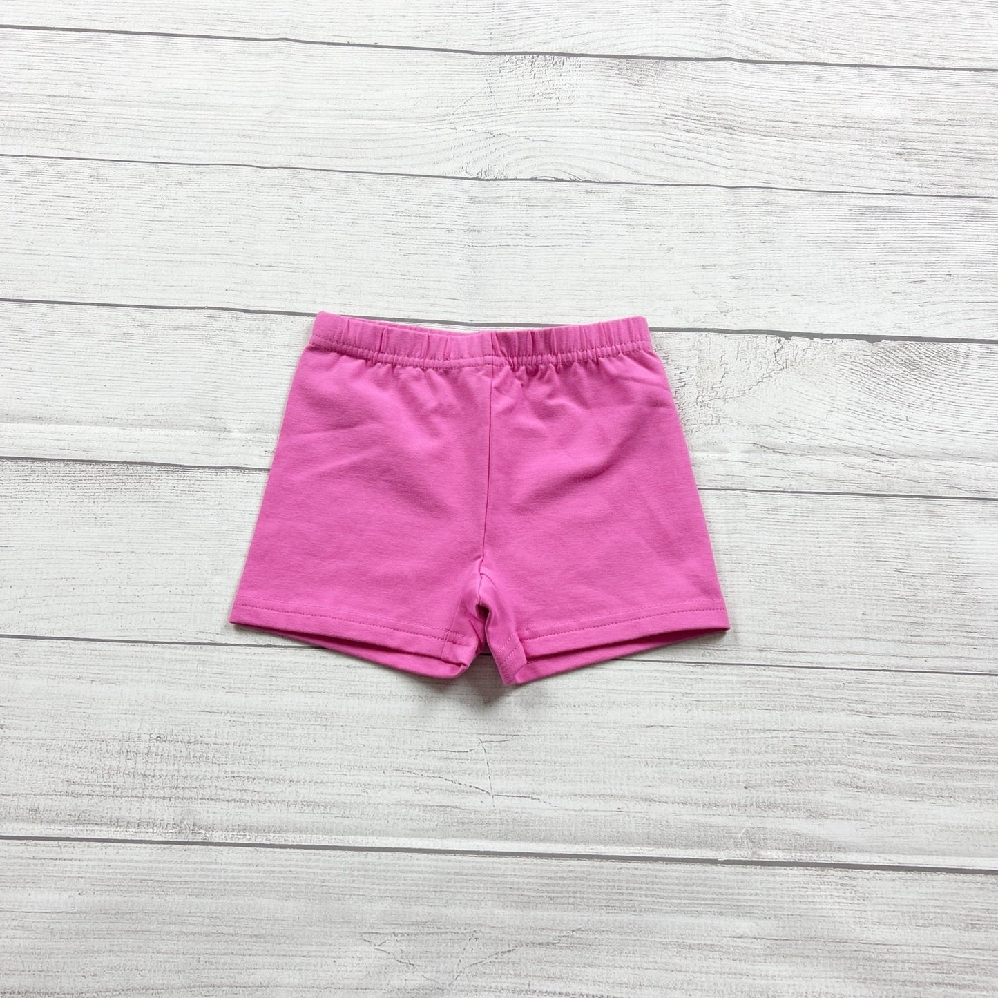 Hanna Andersson Girls Shorts Pink Bike Shorts Cotton Spandex NWT NIP 5