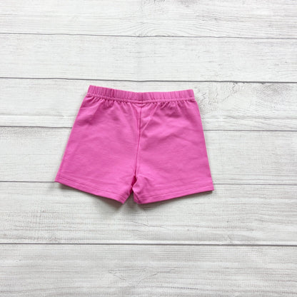 Hanna Andersson Girls Shorts Pink Bike Shorts Cotton Spandex NWT NIP 5