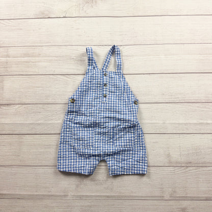 Carter’s Just One You Baby Boys Gingham Shortall Checkered Romper 12-18 Months