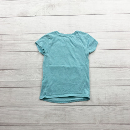 Children's Place Girls Graphic Tee "Girls Never Quit" Short Sleeve S 5-6
