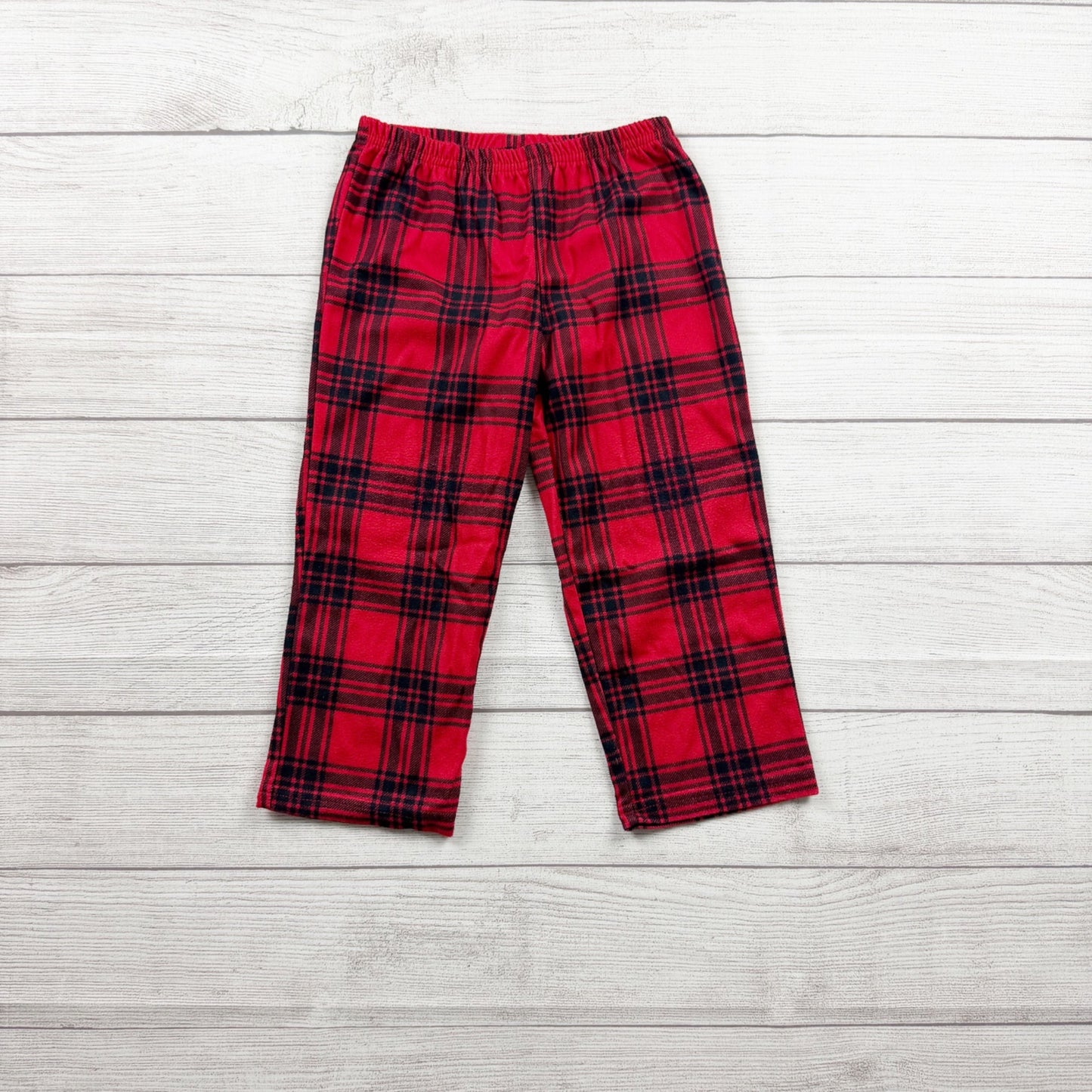 Carter’s Just One You Toddler Pajamas Plaid 2pc Button Up Flannel Set 4T
