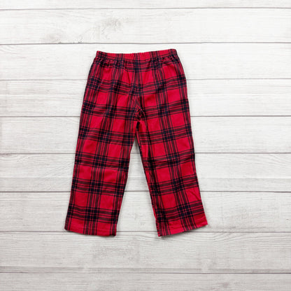Carter’s Just One You Toddler Pajamas Plaid 2pc Button Up Flannel Set 4T