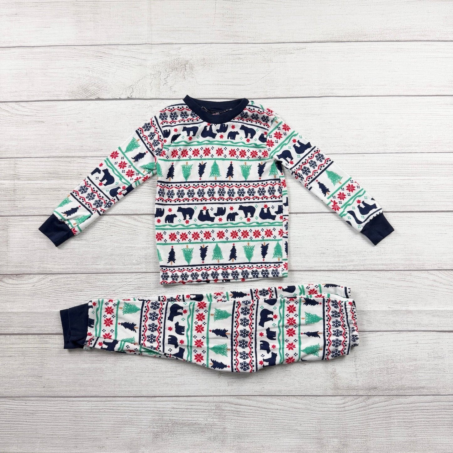 4T | Fairisle Pajamas