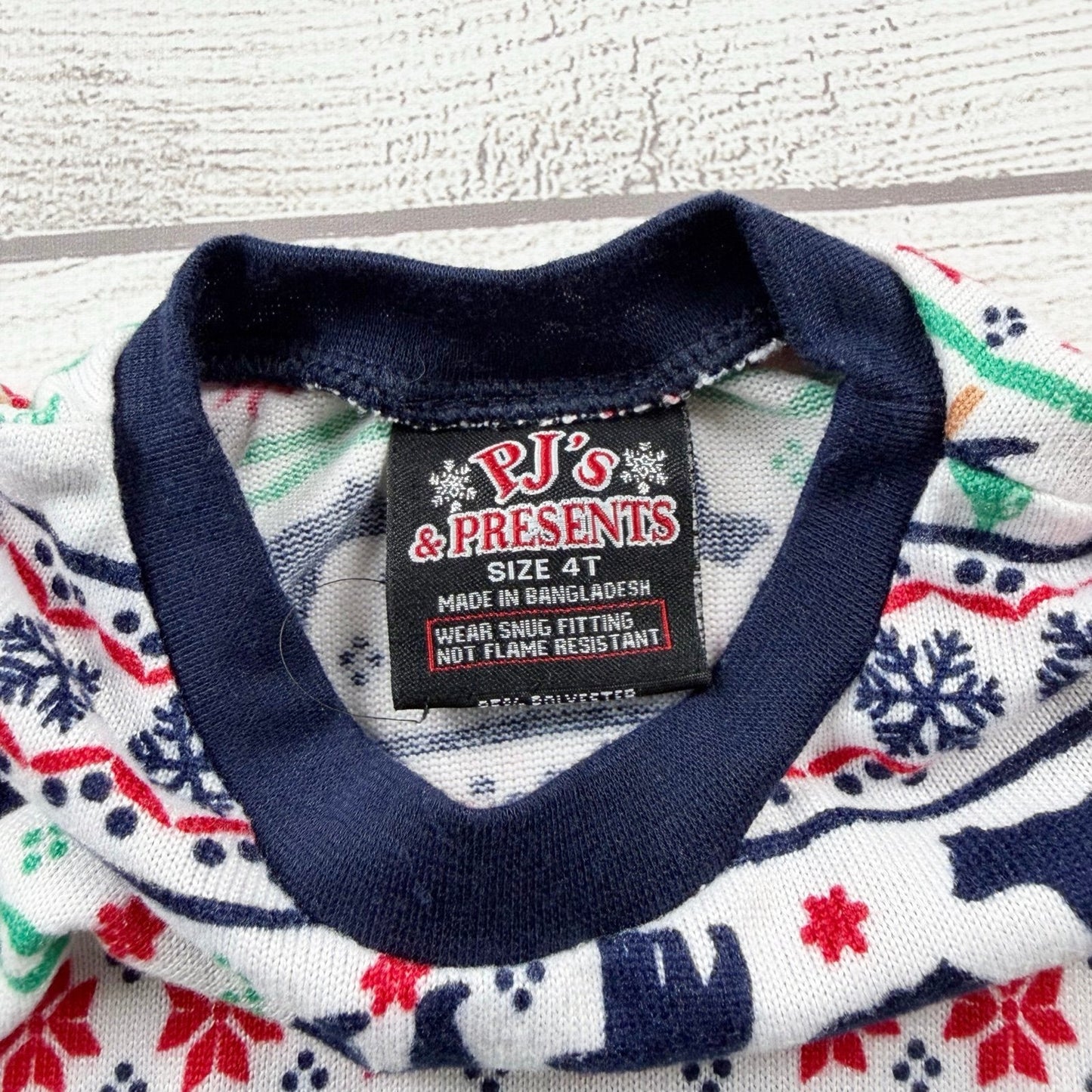4T | Fairisle Pajamas