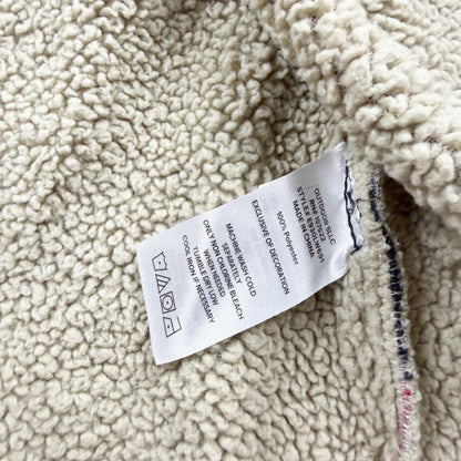 Eddie Bauer Kids Sherpa Lined Fleece Plaid Shirt Jacket Shacket 4-5