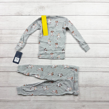 Petit Lem Baby Basketball Print Pajama Set 2pc Long Sleeve NWT 18M