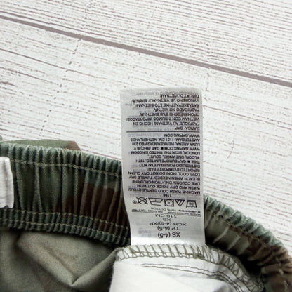 Gap Kids Camouflage Pull On Barrel Pants Elastic Waist XS