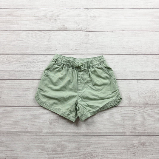The Children’s Place Girls Green Pull On Casual Shorts 5T