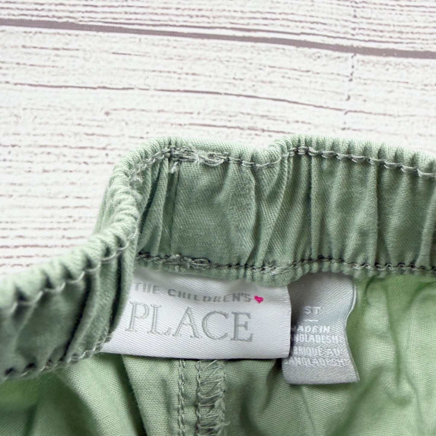 The Children’s Place Girls Green Pull On Casual Shorts 5T