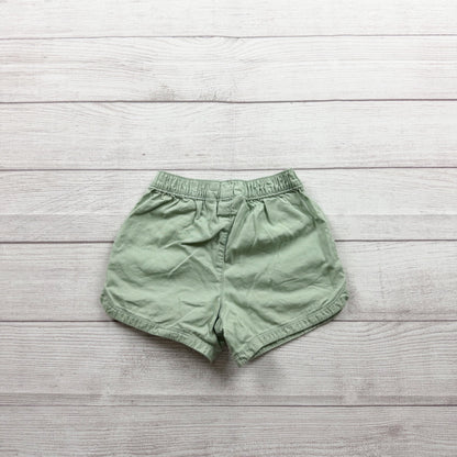The Children’s Place Girls Green Pull On Casual Shorts 5T