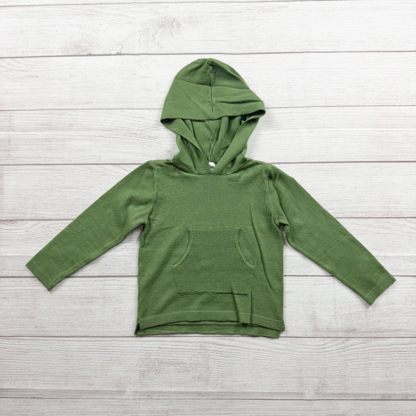 Modern Moments Gerber Hooded Long Sleeve Green Sweatshirt 2T
