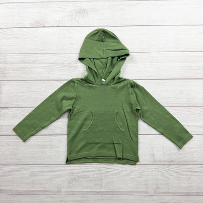 Modern Moments Gerber Hooded Long Sleeve Green Sweatshirt 2T