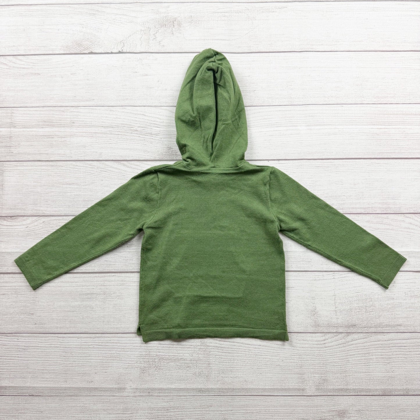Modern Moments Gerber Hooded Long Sleeve Green Sweatshirt 2T