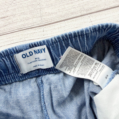 Old Navy Girls Chambray Shorts Elastic Waist M 8