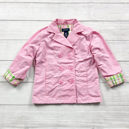 4 | Plaid Pea Coat