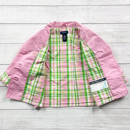 4 | Plaid Pea Coat