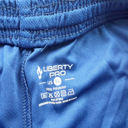 Liberty Pro Youth Basketball Shorts Navy Red Athletic Activewear NWT L 14-16