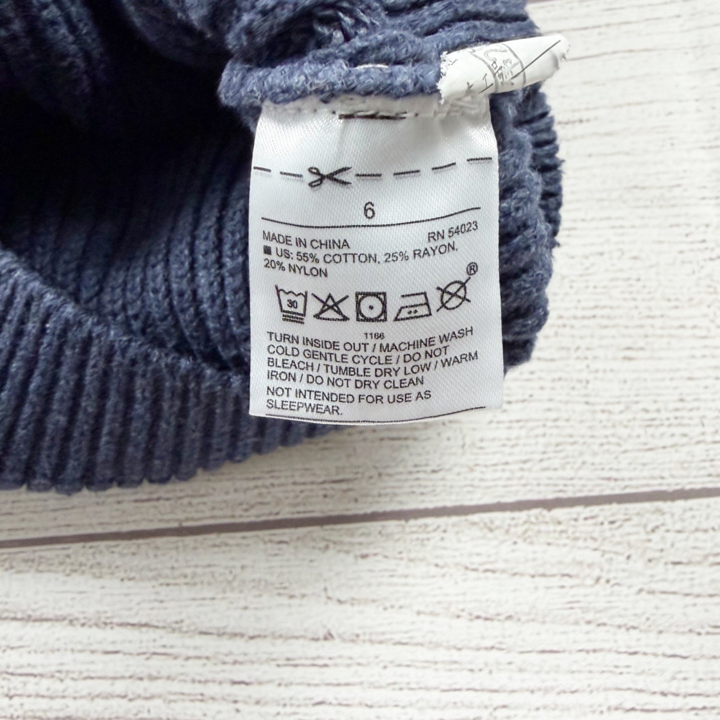Janie and Jack Boys Ribbed Pullover Sweater Knit Crew Neck 6
