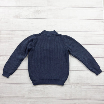Janie and Jack Boys Ribbed Pullover Sweater Knit Crew Neck 6