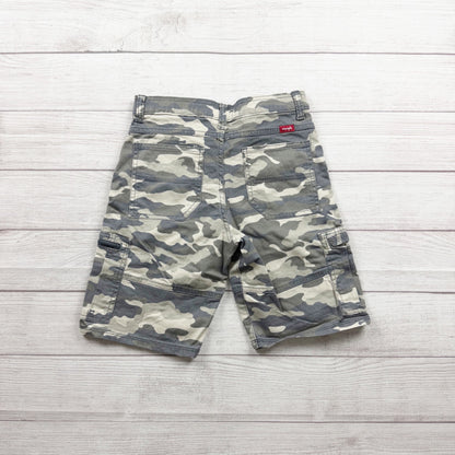 Wrangler Boys Camouflage Cargo Shorts Straight Fit Durable Regular 14