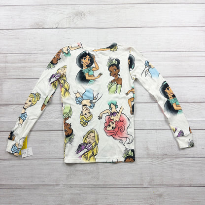 Disney Princess Girls Pajama Set 2-Piece PJs Character NWT 10