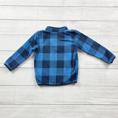 2T | Plaid Quarter Zip
