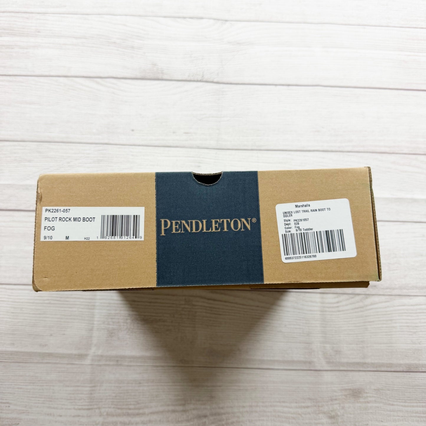 Pendleton Pilot Rock Kids Mid Rain Boots Durable Waterproof Aztec NWT NIB 9-10