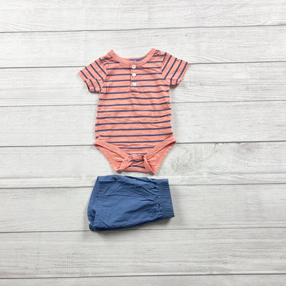 9-12M | Striped Outfit