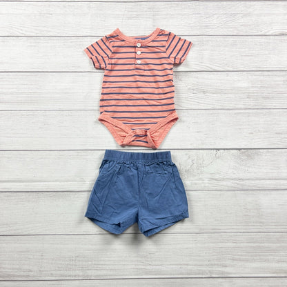 9-12M | Striped Outfit