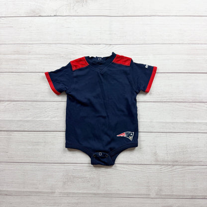Reebok NFL Team Apparel Patriots Baby One Piece Bodysuit 12-18 Months