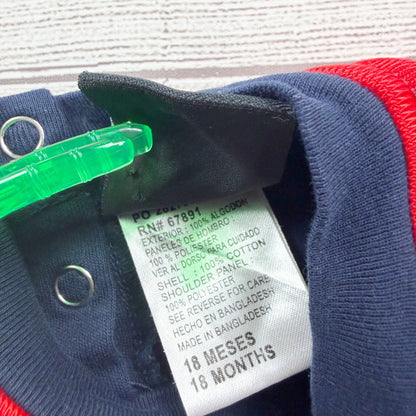 Reebok NFL Team Apparel Patriots Baby One Piece Bodysuit 12-18 Months