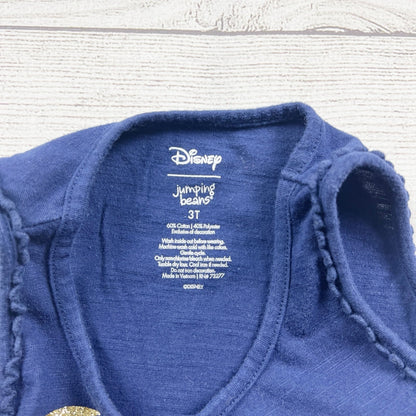 Disney Jumping Beans Girls Tank Dress Aladdin Jasmine Carpet Glitter Graphic 3T