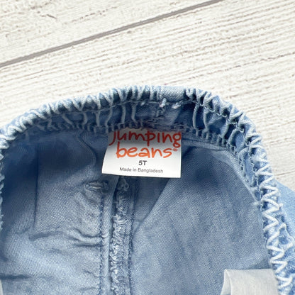 Jumping Beans Chambray Shorts Girls Light Pull On Pocket Shorts 5T