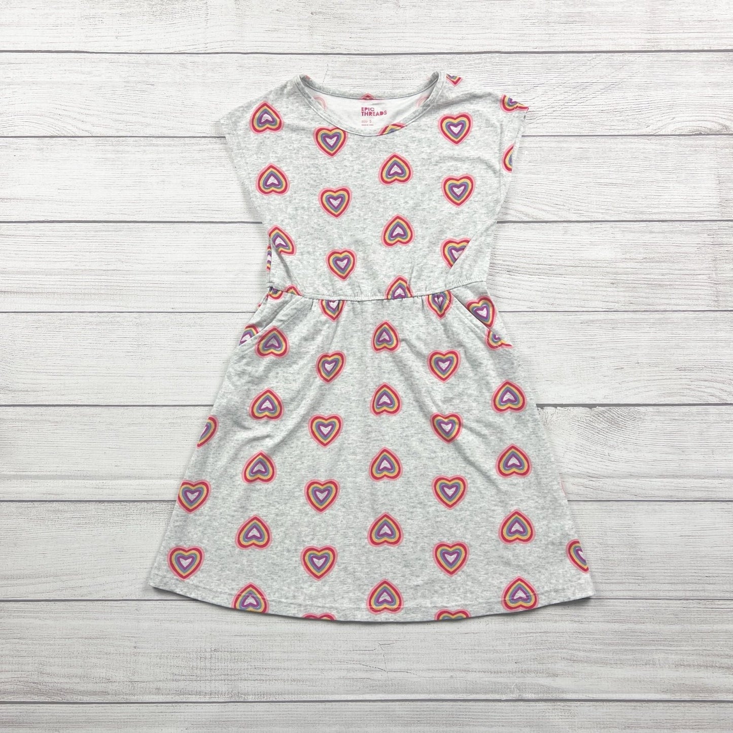 7-8 | Print Dress