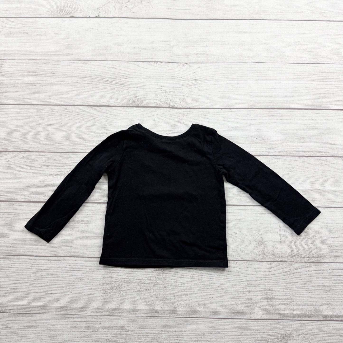 The Children’s Place Toddler Girls Halloween Shirt Skeleton Graphic 18-24 Months