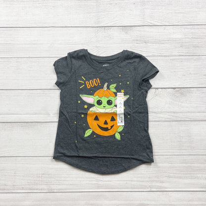 Star Wars Jumping Beans Girls Short Sleeve Halloween T-Shirt Pumpkin NWT 5