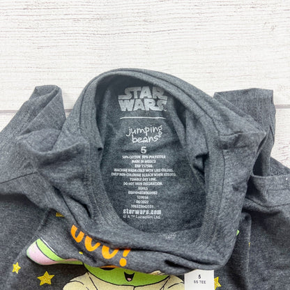 Star Wars Jumping Beans Girls Short Sleeve Halloween T-Shirt Pumpkin NWT 5