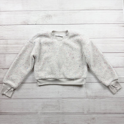 All In Motion Sherpa Pullover Crewneck Top MultiColor Textured Long Sleeve M 8