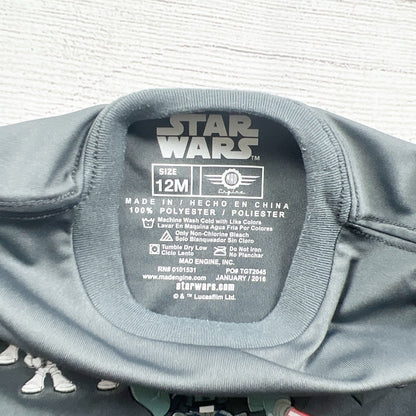 Star Wars Baby Boys Shirt Darth Vader Stormtrooper Top 9-12 Months
