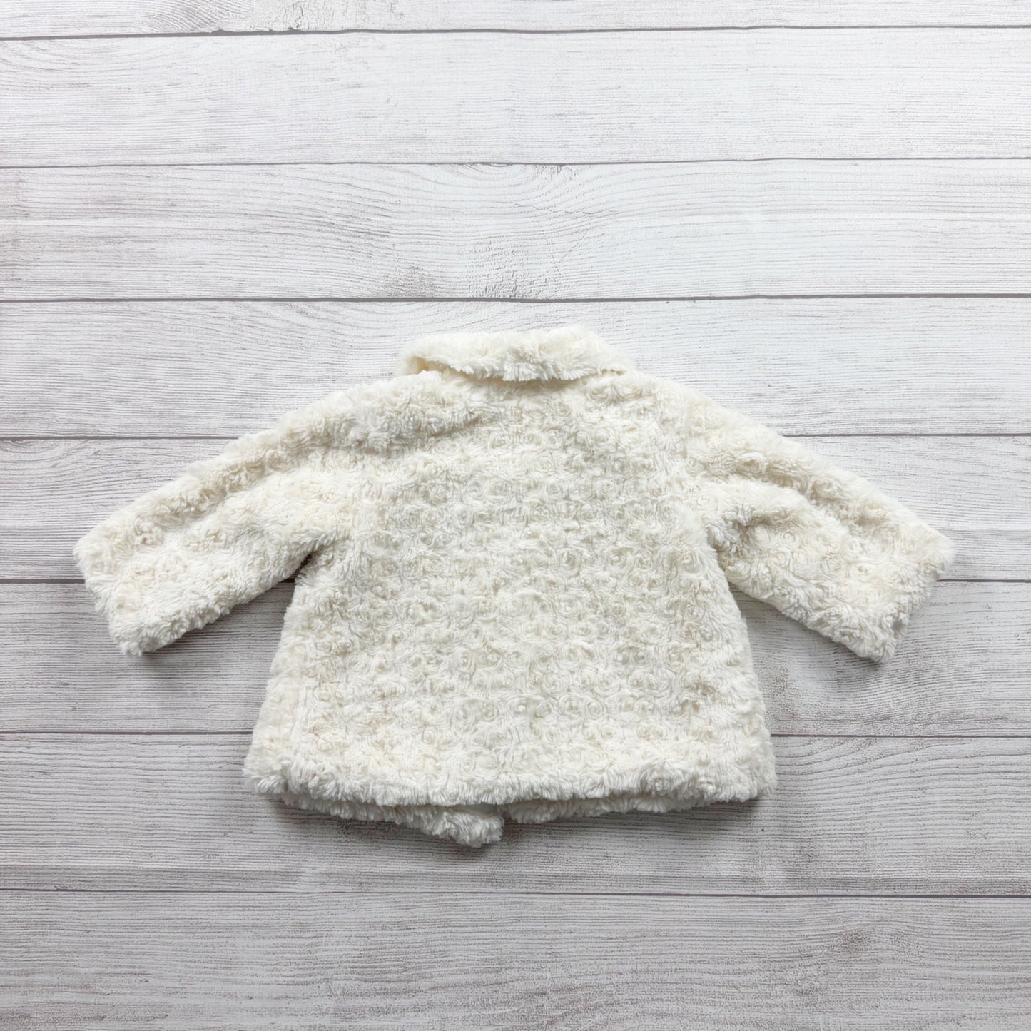 The Children’s Place Baby Girl Faux Fur Coat Dressy Jacket 9-12 Months