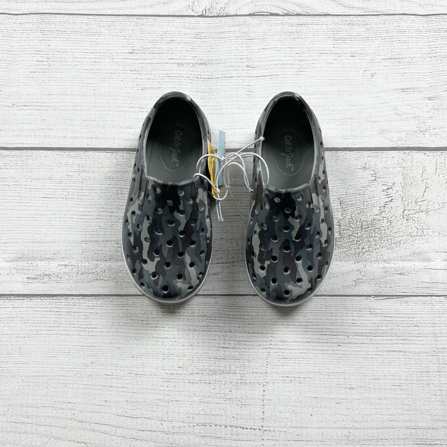 Cat & Jack Toddler Camo Rubber Slip On Shoes Lightweight Casual NWT 6