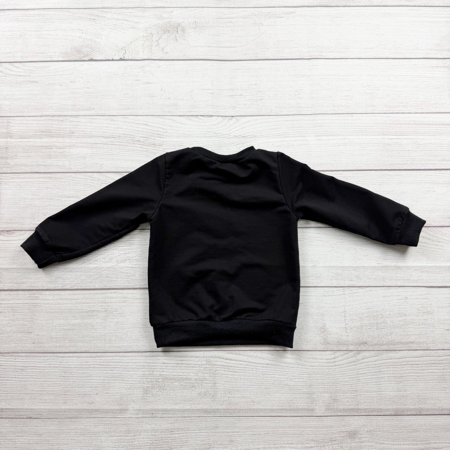 Toddler Halloween Sweatshirt “Witches Be Crazy” Graphic Crewneck Pullover 2-3
