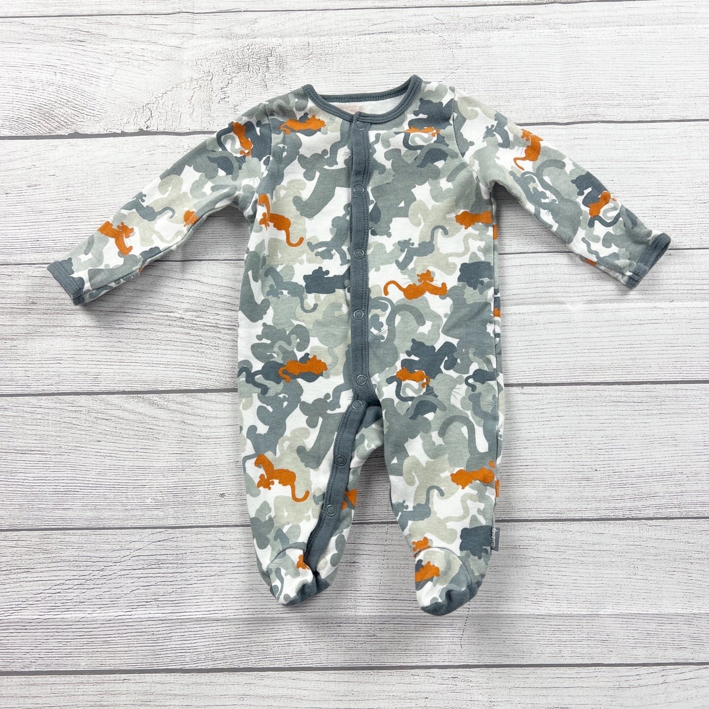 Disney Baby Tigger Footed Pajamas Winnie the Pooh Sleeper One Piece 0-3 Months