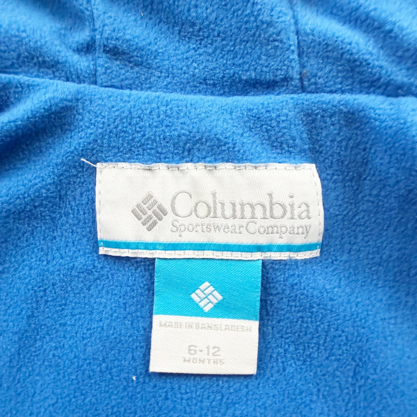 Columbia Baby Fleece Lined Waterproof Jacket Hood Dragonfly Bug NWT 6-12 Months