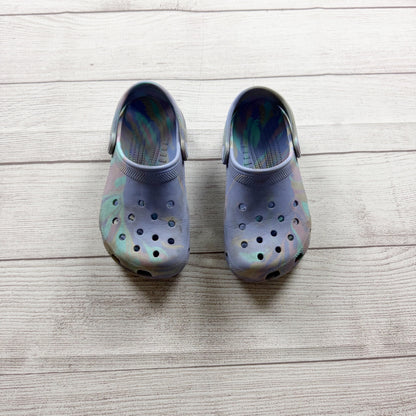 Crocs Tie Dye Classic Clog Shoes Kid Junior 1