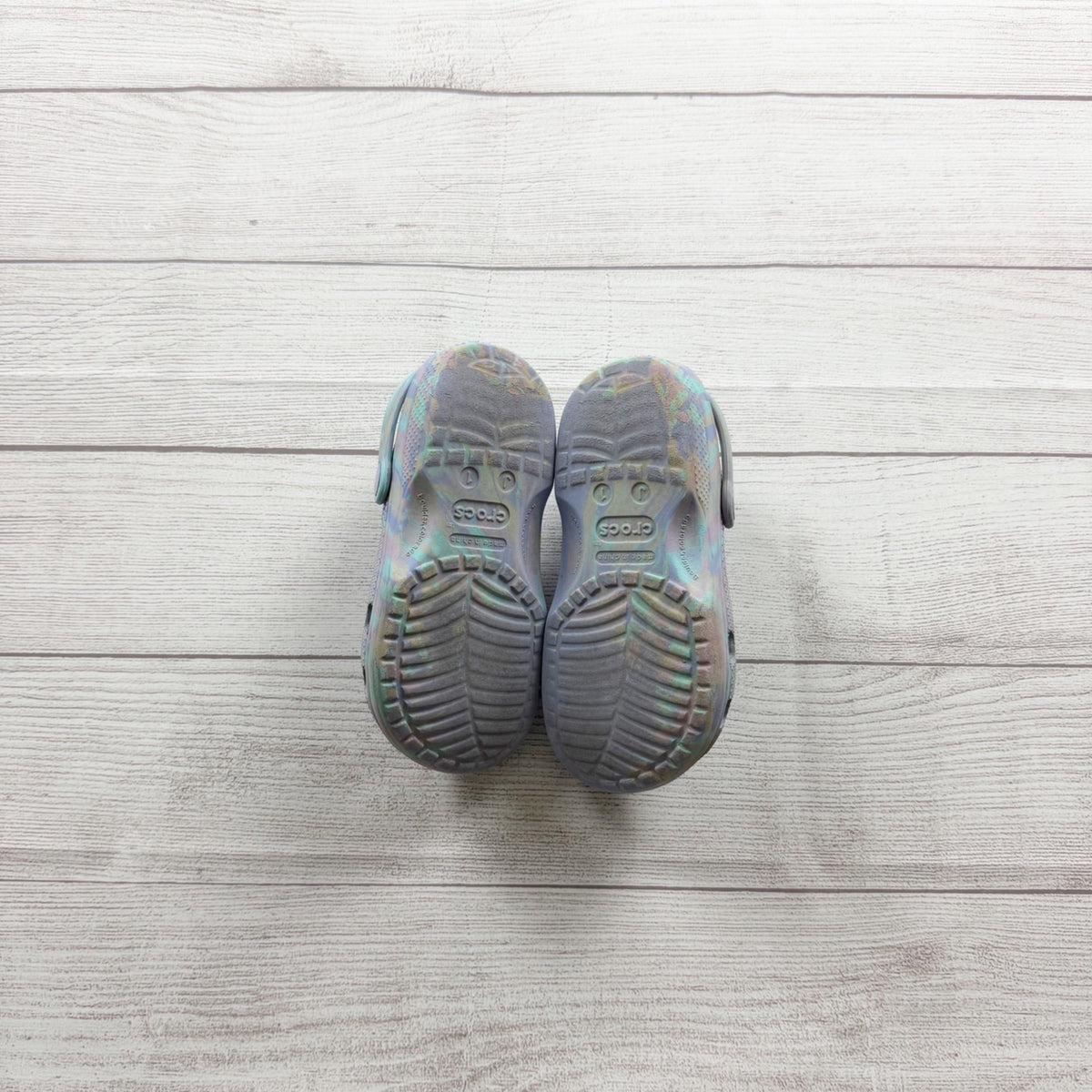 Crocs Tie Dye Classic Clog Shoes Kid Junior 1