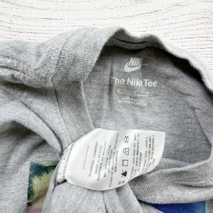 Nike Boys Graphic Tee Gray "Only Fresh Air" Short Sleeve M 10-12