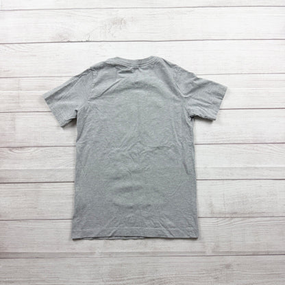 Nike Boys Graphic Tee Gray "Only Fresh Air" Short Sleeve M 10-12